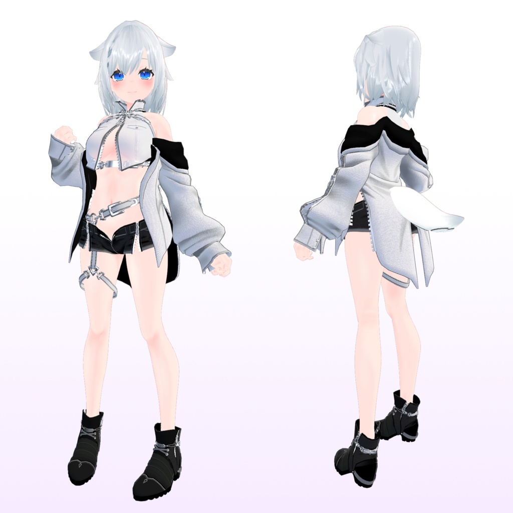 【複数アバター対応】業【衣装】