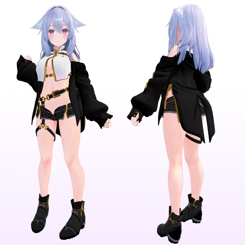 【複数アバター対応】業【衣装】