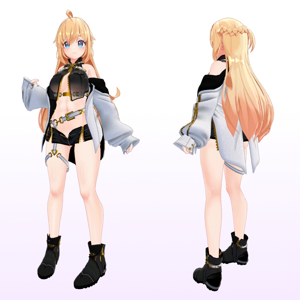 【複数アバター対応】業【衣装】