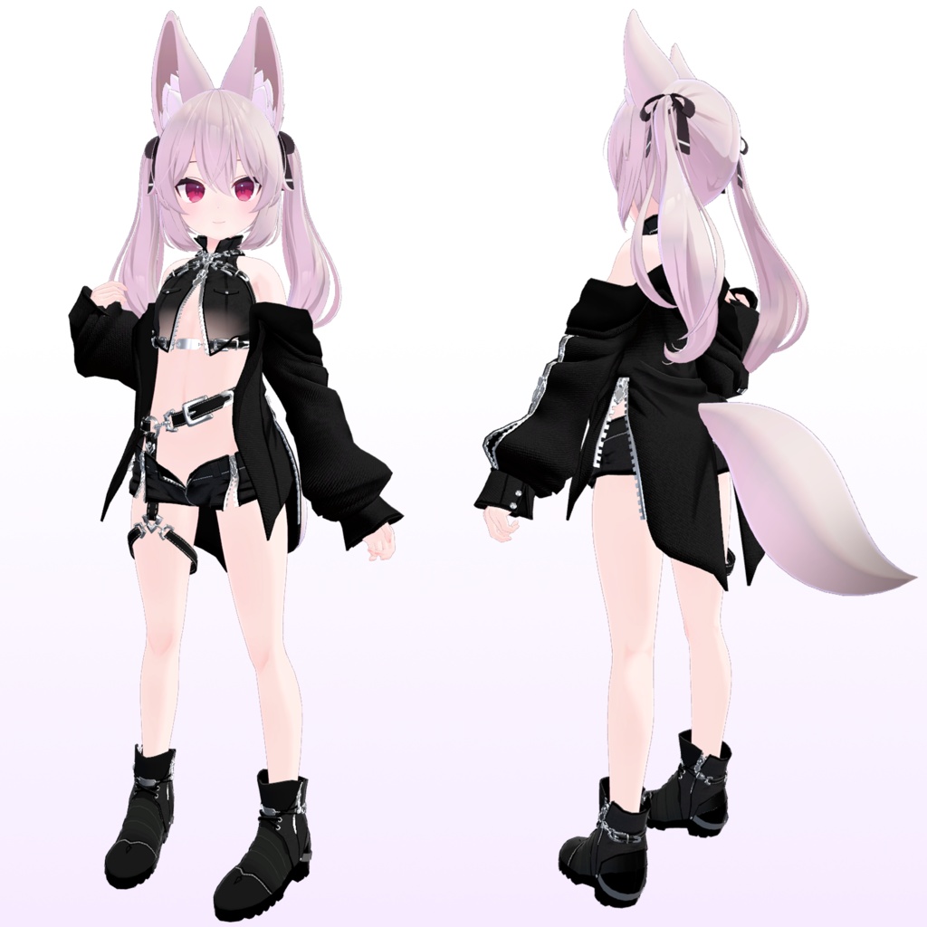 【複数アバター対応】業【衣装】