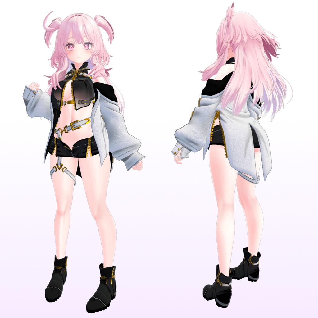 【複数アバター対応】業【衣装】