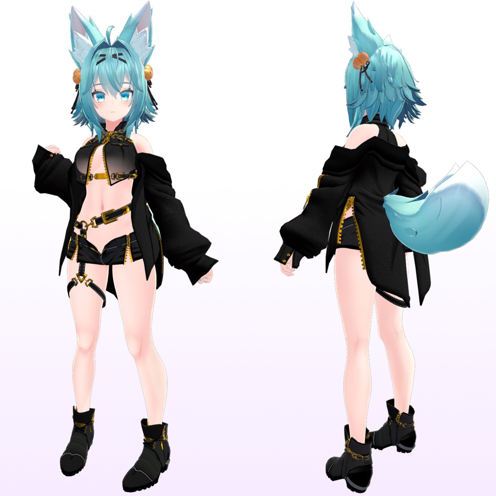 【複数アバター対応】業【衣装】