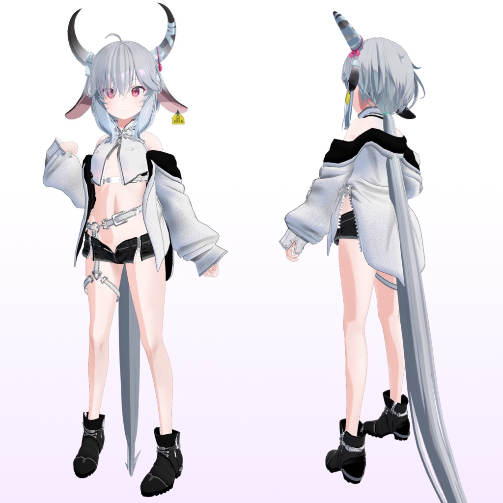 【複数アバター対応】業【衣装】