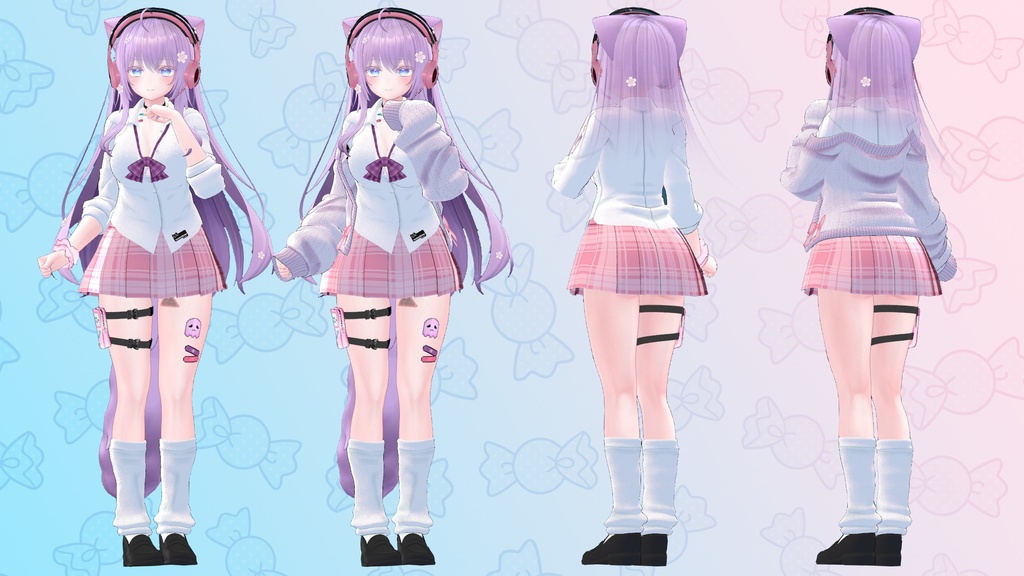 (旧)【10アバター対応】GG【衣装】