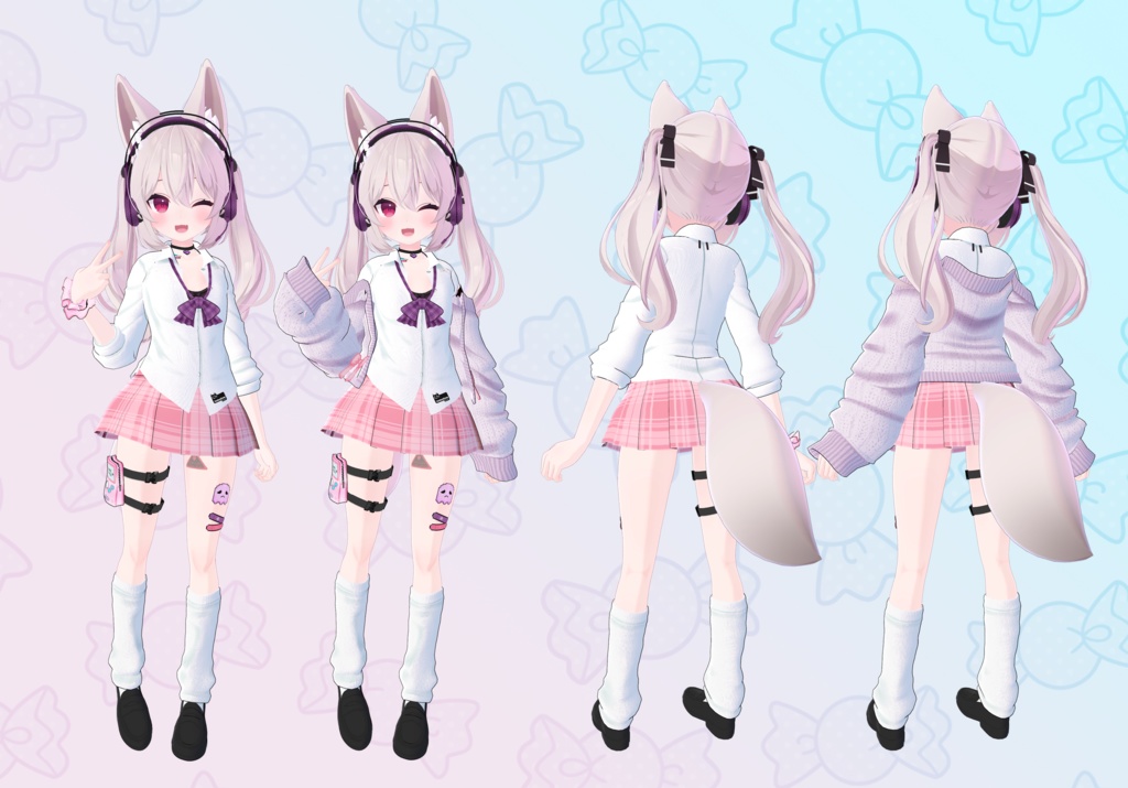 (旧)【10アバター対応】GG【衣装】