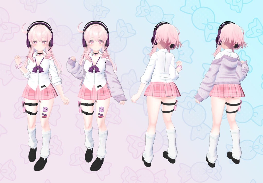 (旧)【10アバター対応】GG【衣装】