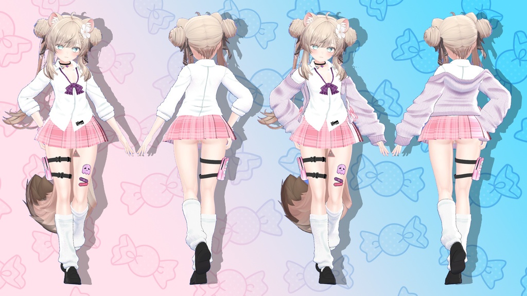 (旧)【10アバター対応】GG【衣装】