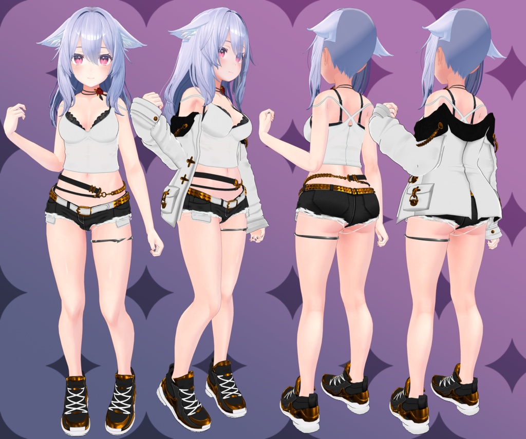 【9アバター対応】長夜【衣装】