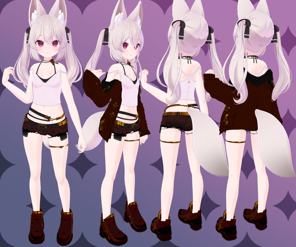 【9アバター対応】長夜【衣装】