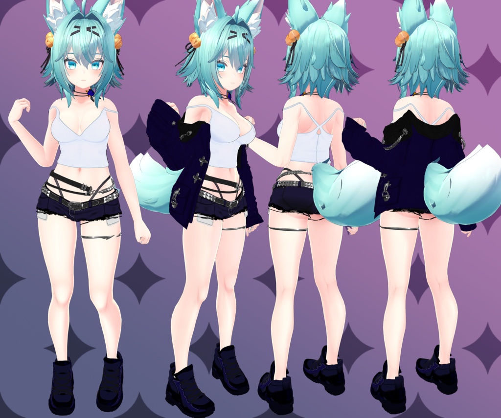 【9アバター対応】長夜【衣装】