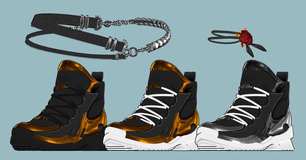 【9アバター対応】長夜【衣装】