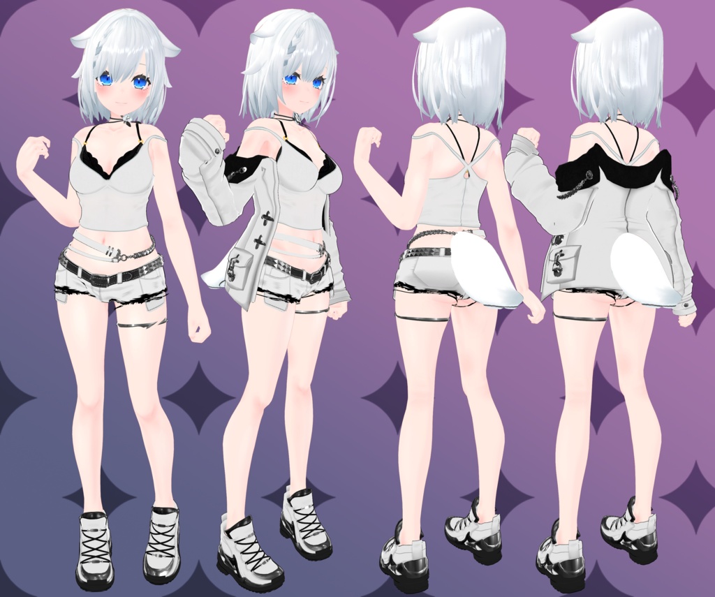 【9アバター対応】長夜【衣装】