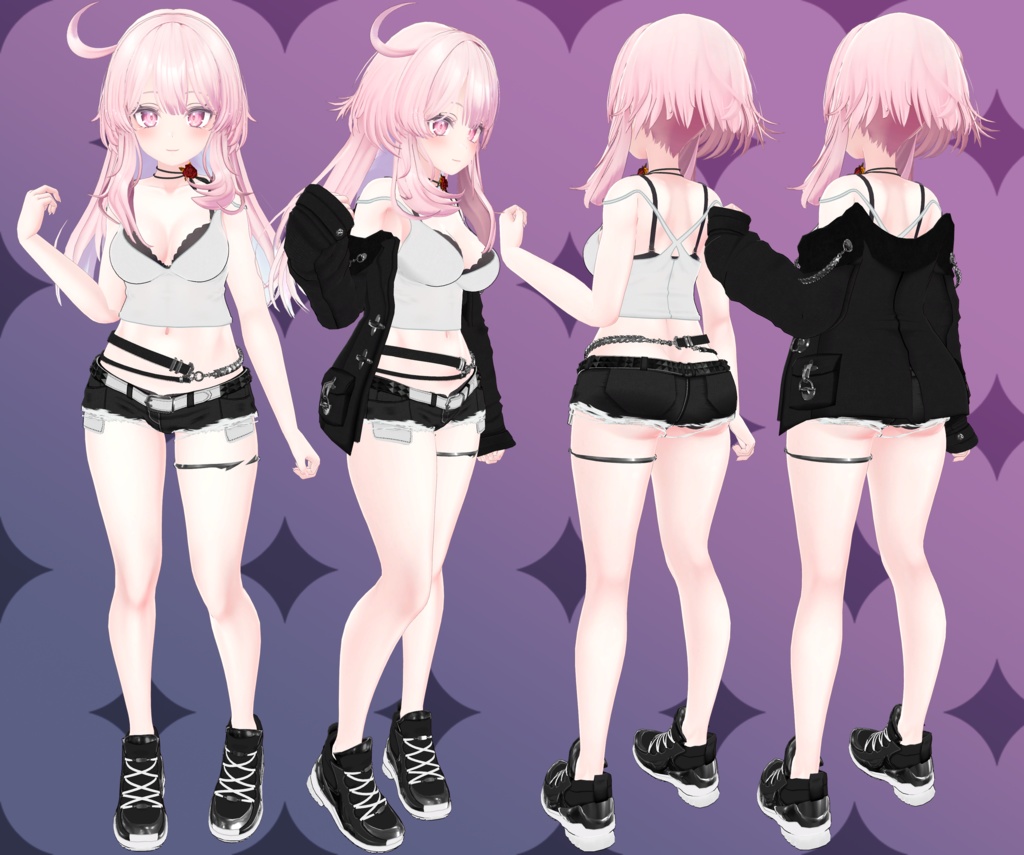 【9アバター対応】長夜【衣装】