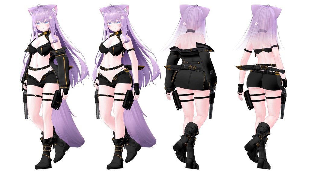 【7アバター対応】猟【衣装】