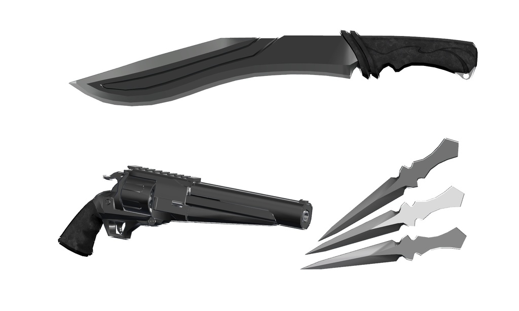 【7アバター対応】猟【衣装】