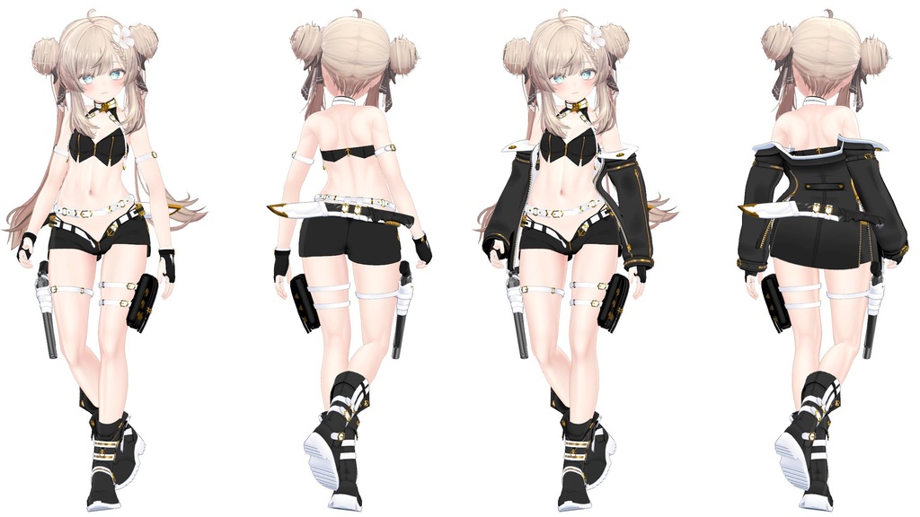 【7アバター対応】猟【衣装】