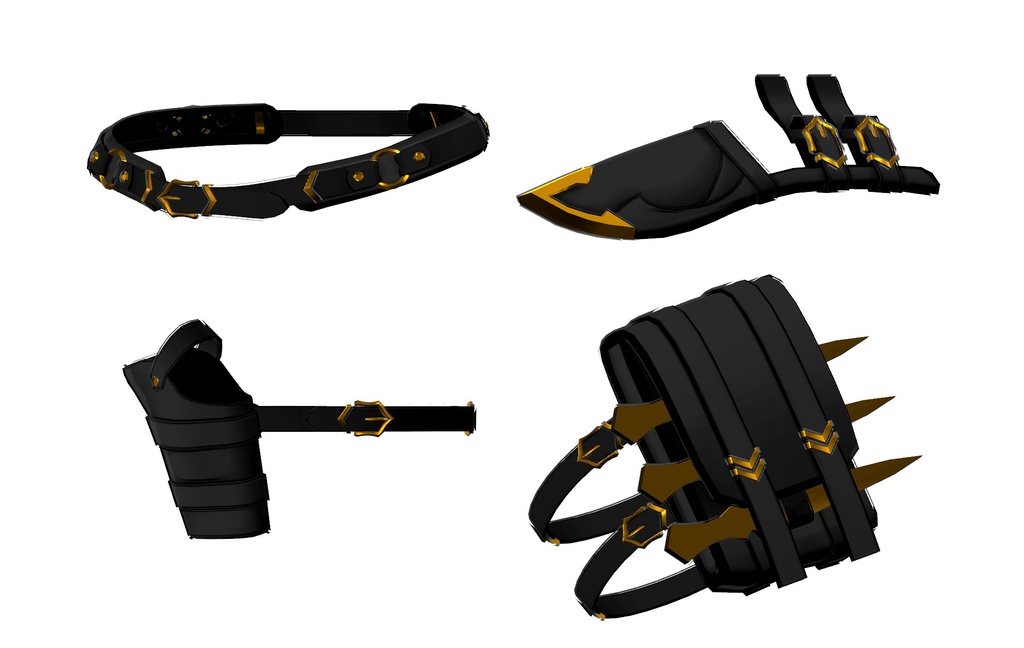 【7アバター対応】猟【衣装】