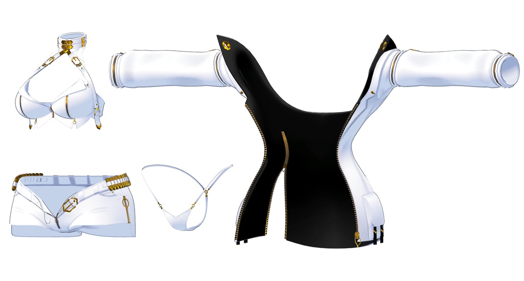 【7アバター対応】猟【衣装】