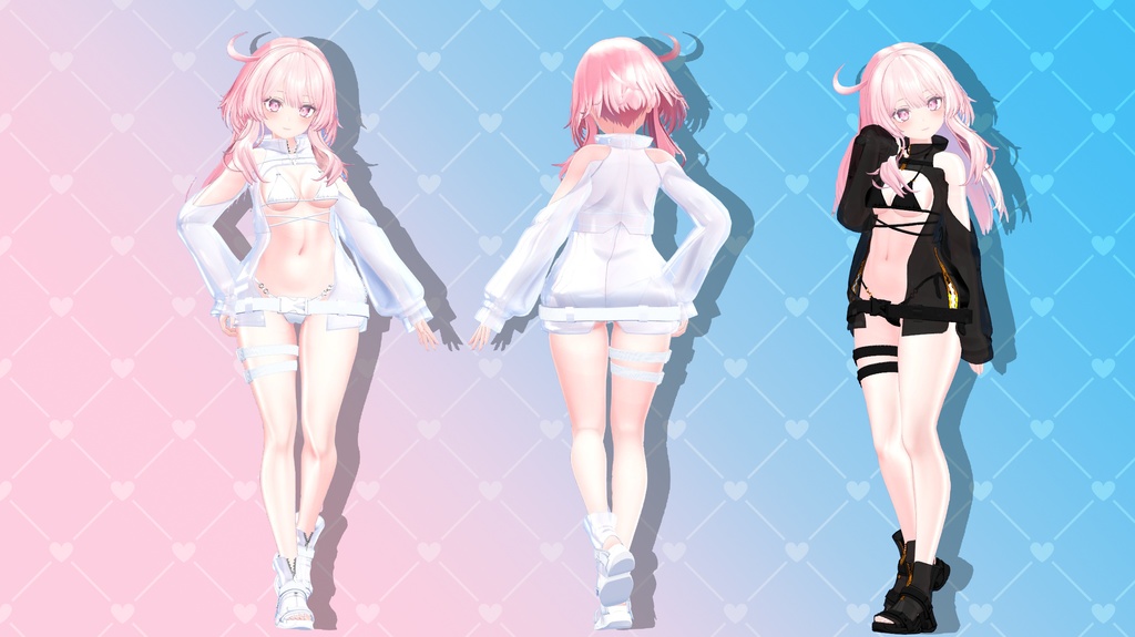 【6アバター対応】夏雨【衣装】