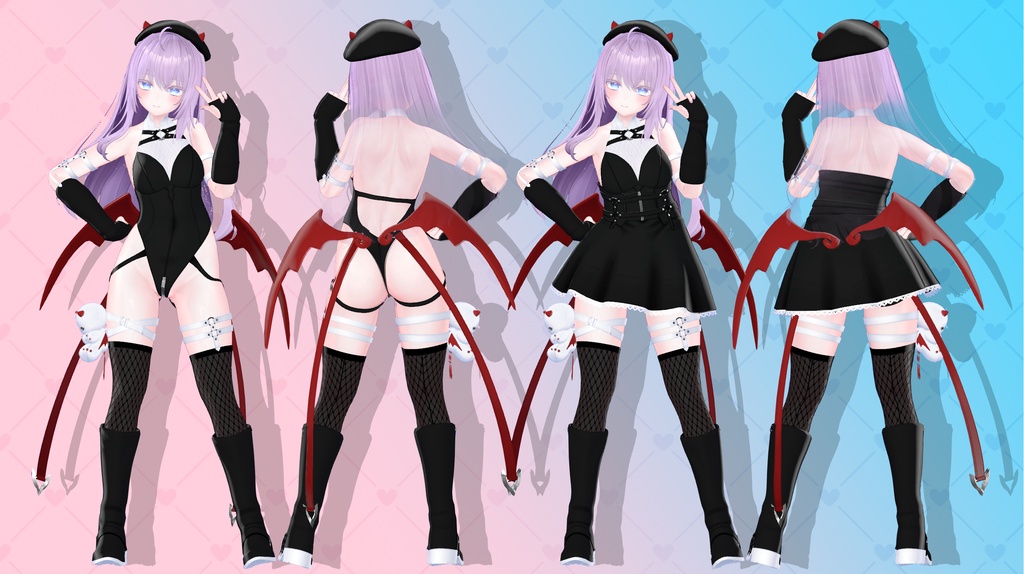 【5アバター対応】異端【衣装】