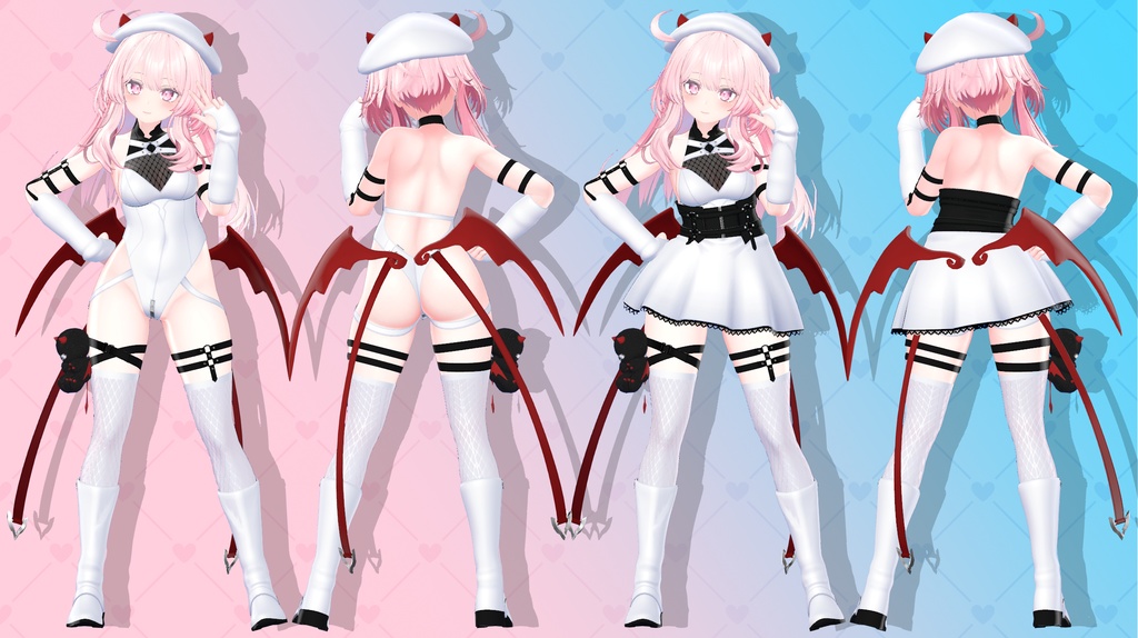 【5アバター対応】異端【衣装】