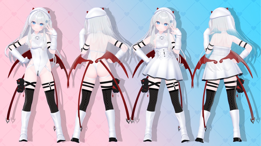 【5アバター対応】異端【衣装】