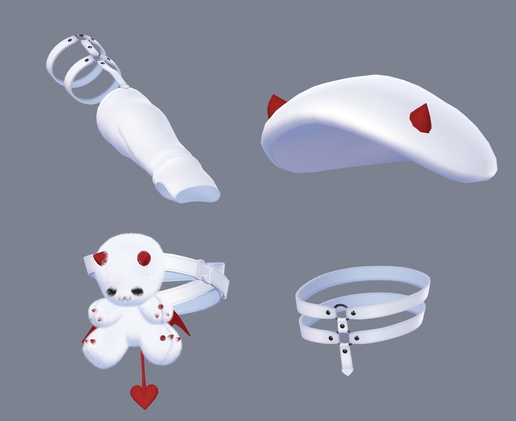 【5アバター対応】異端【衣装】