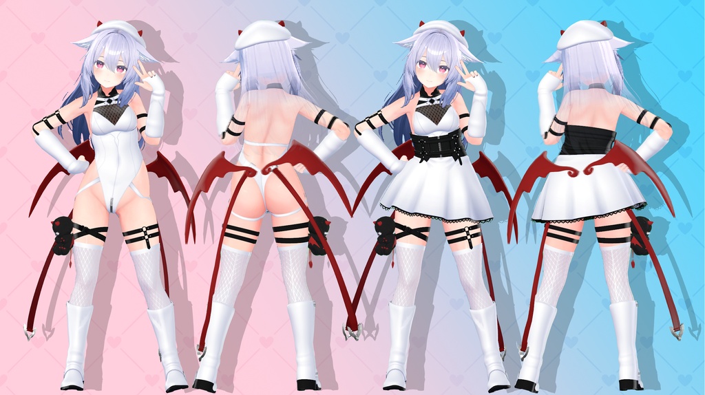 【5アバター対応】異端【衣装】