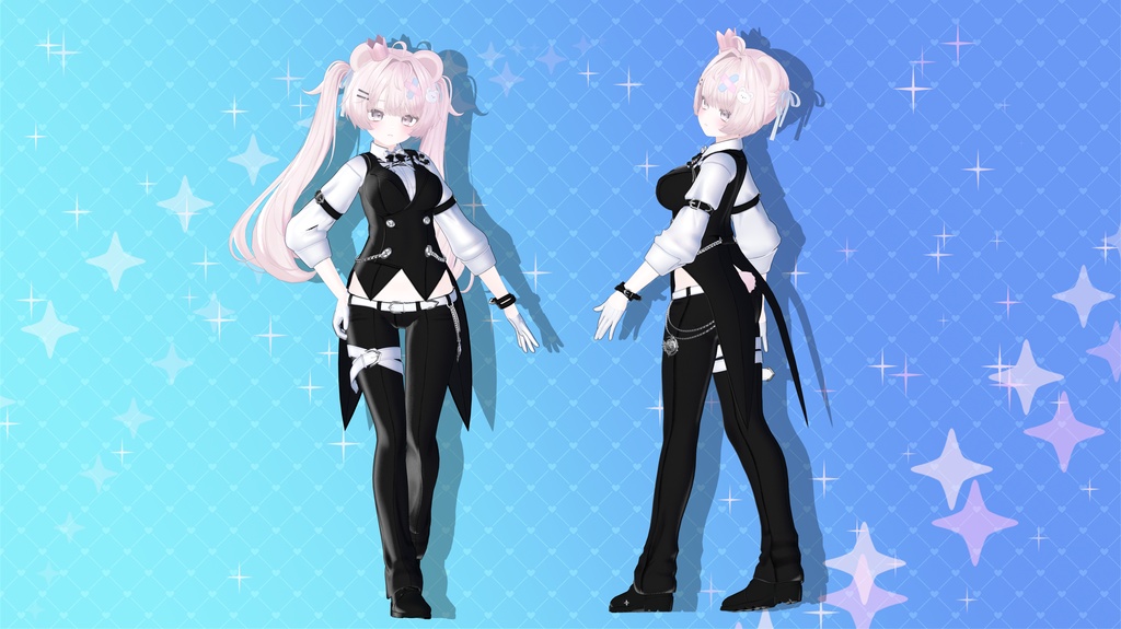 【複数アバター対応】Re:夜曲【衣装】