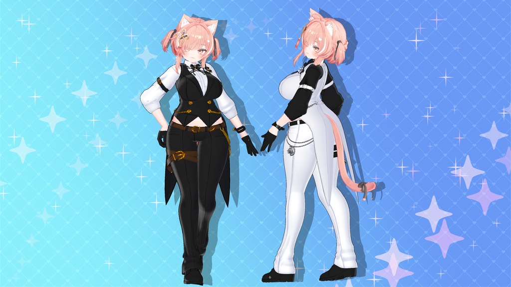 【複数アバター対応】Re:夜曲【衣装】