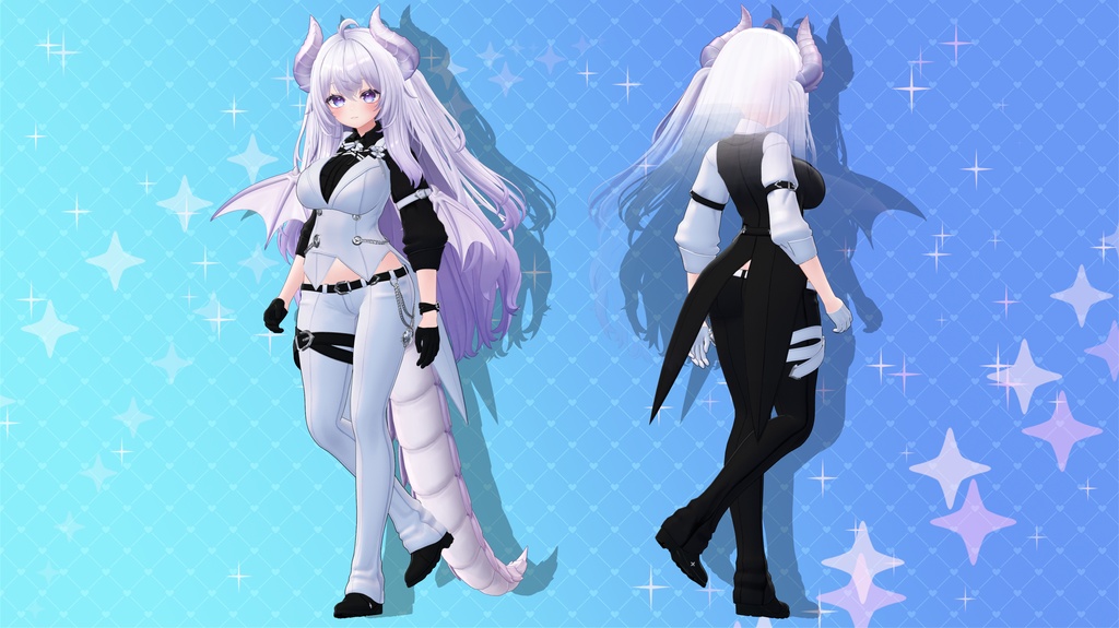 【複数アバター対応】Re:夜曲【衣装】