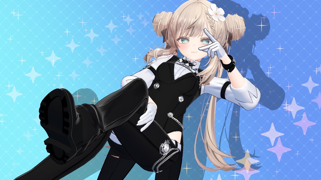 【複数アバター対応】Re:夜曲【衣装】