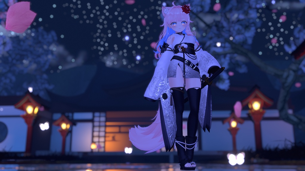 【5アバター対応】朧【衣装】