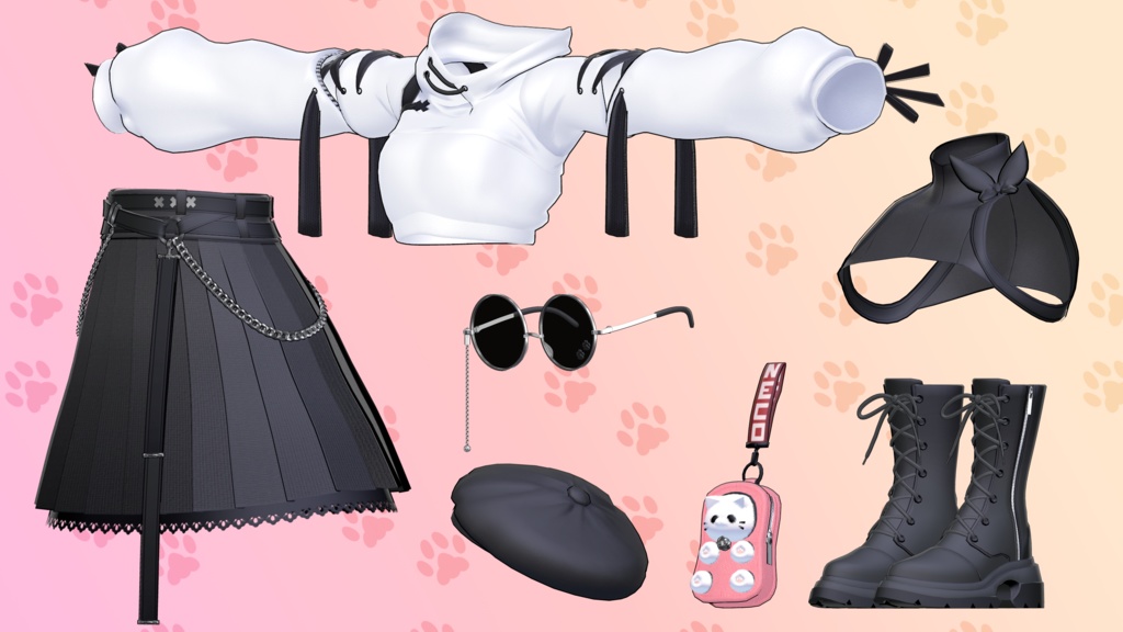 【6アバター対応】おい!【ギミック付き衣装】