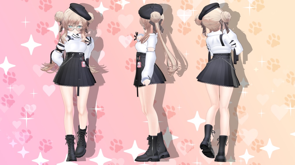 【6アバター対応】おい!【ギミック付き衣装】