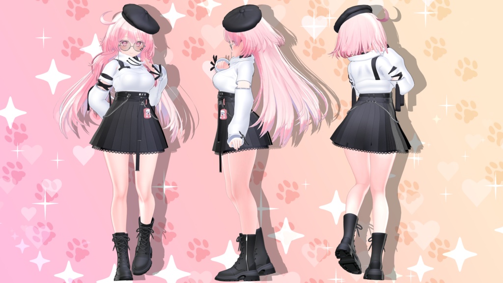 【6アバター対応】おい!【ギミック付き衣装】