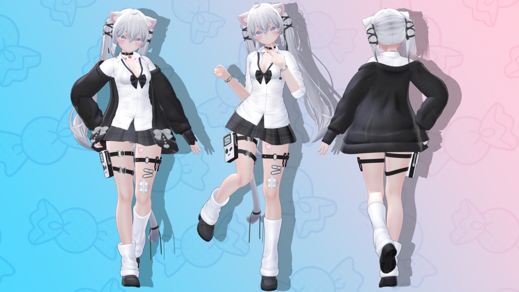 【複数アバター対応】Re:GG【ギミック付き衣装】