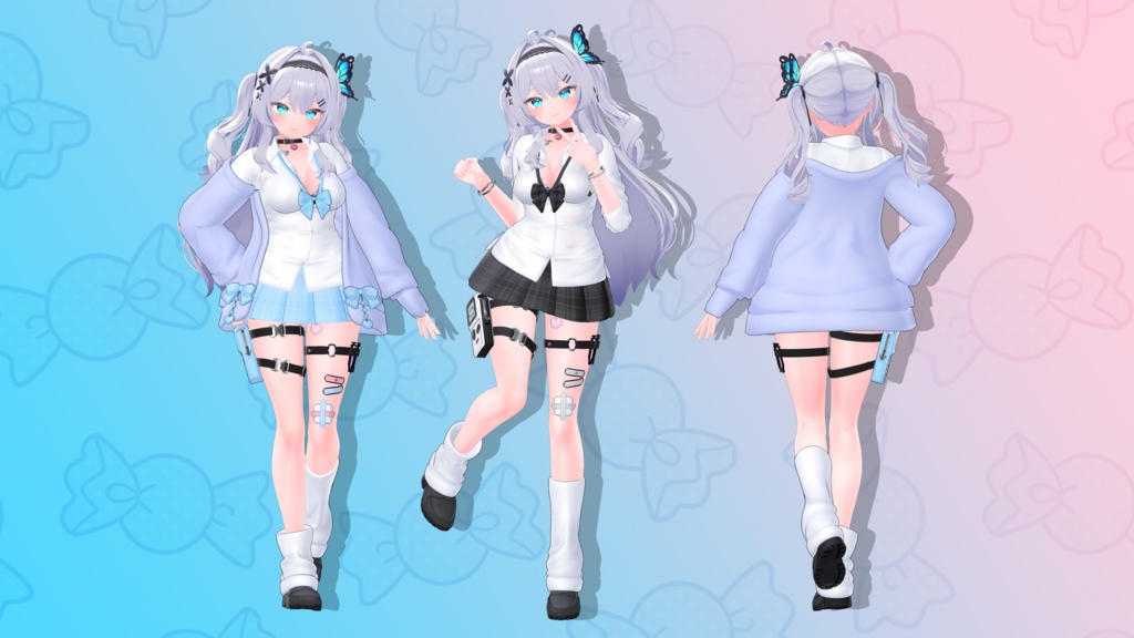 【複数アバター対応】Re:GG【ギミック付き衣装】