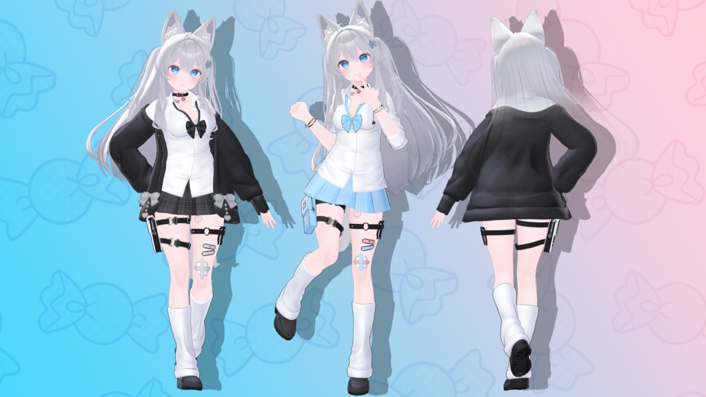 【複数アバター対応】Re:GG【ギミック付き衣装】