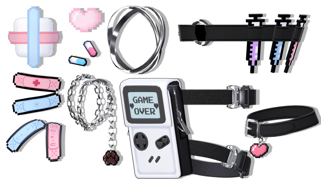 【複数アバター対応】Re:GG【ギミック付き衣装】