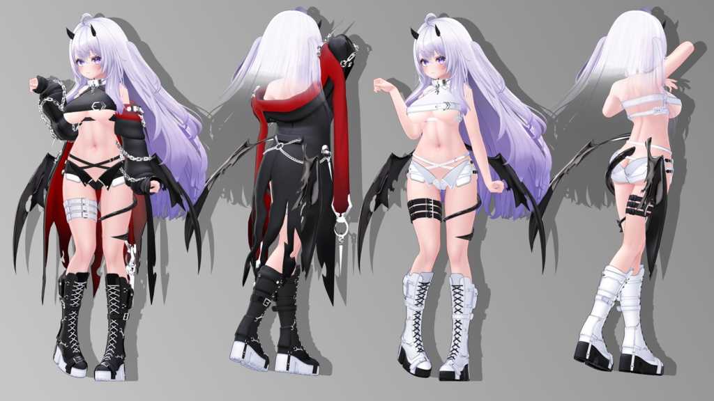 【複数アバター対応】孽【ギミック付き衣装】