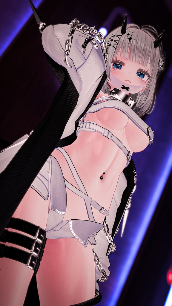 【複数アバター対応】孽【ギミック付き衣装】