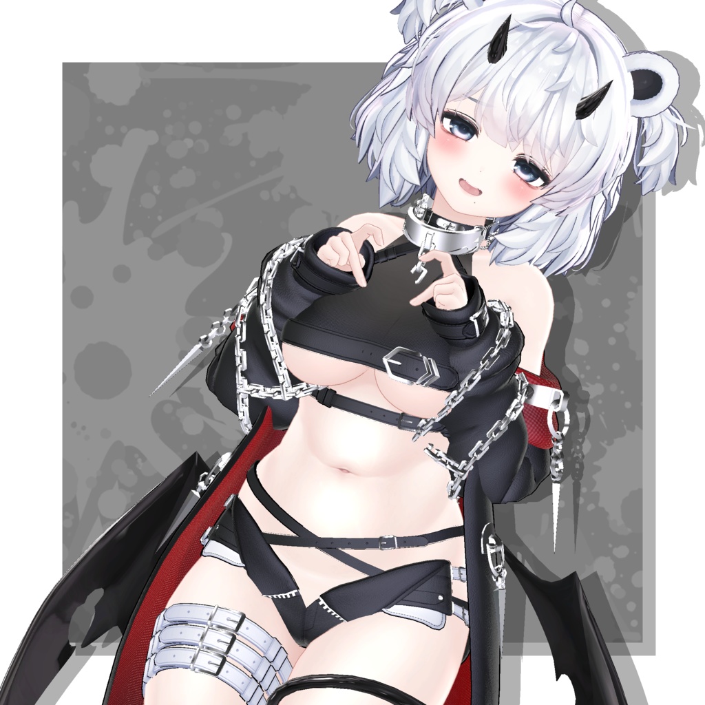 ✿くまり発売セール✿【複数アバター対応】孽【ギミック付き衣装】