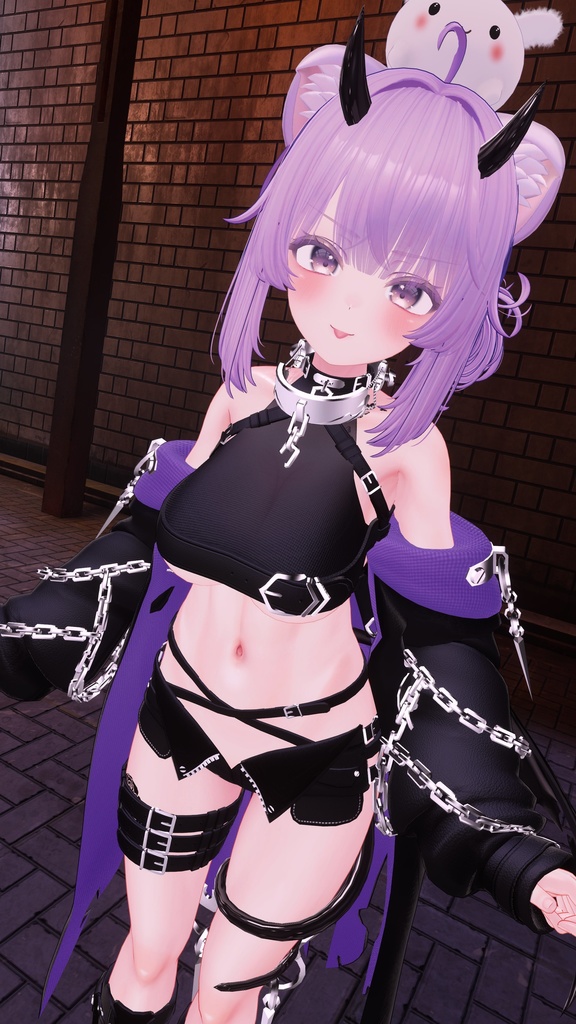 【複数アバター対応】孽【ギミック付き衣装】