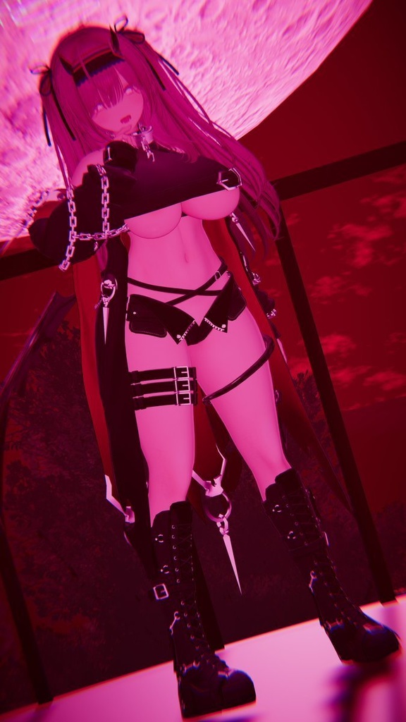 【複数アバター対応】孽【ギミック付き衣装】