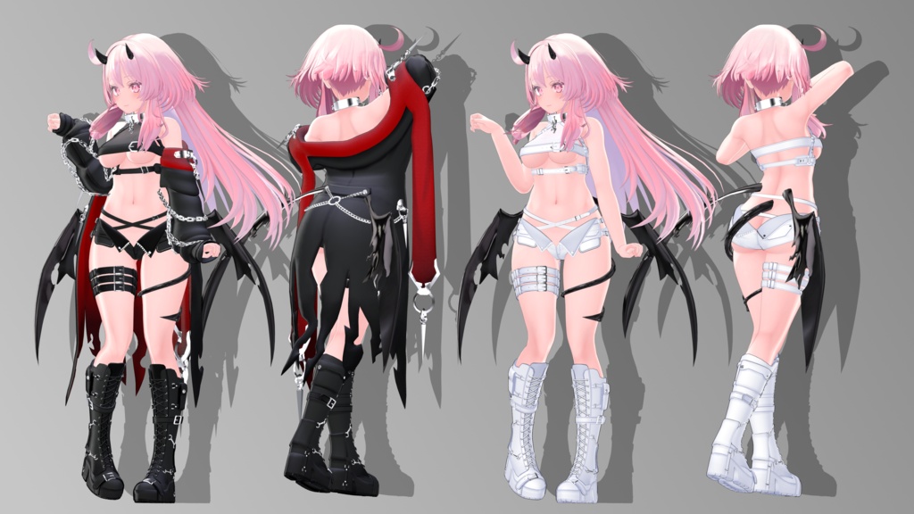 【複数アバター対応】孽【ギミック付き衣装】