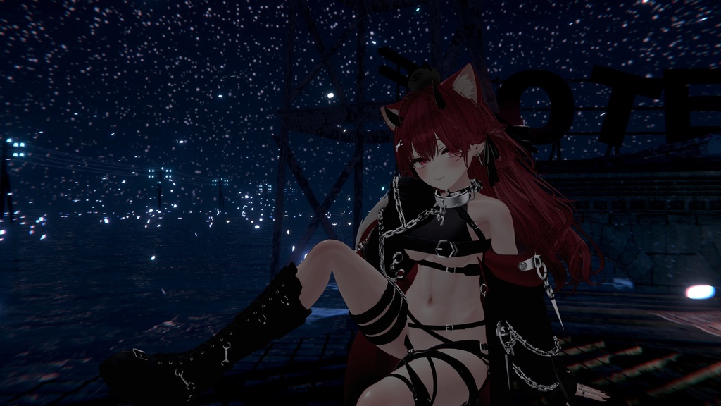 【複数アバター対応】孽【ギミック付き衣装】