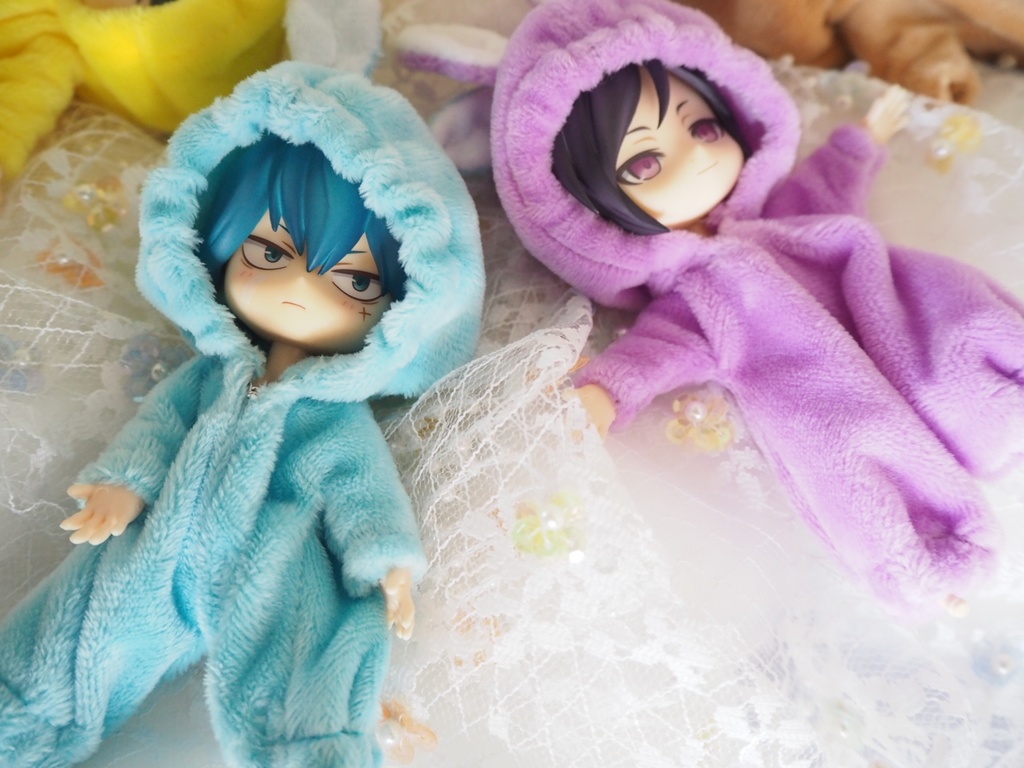 ふわうさパジャマ オビツ11 レギュラーカラー