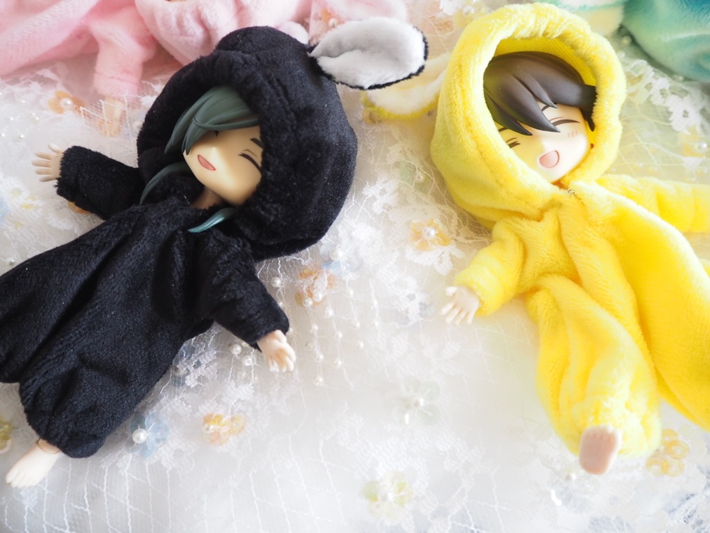 ふわうさパジャマ オビツ11 レギュラーカラー