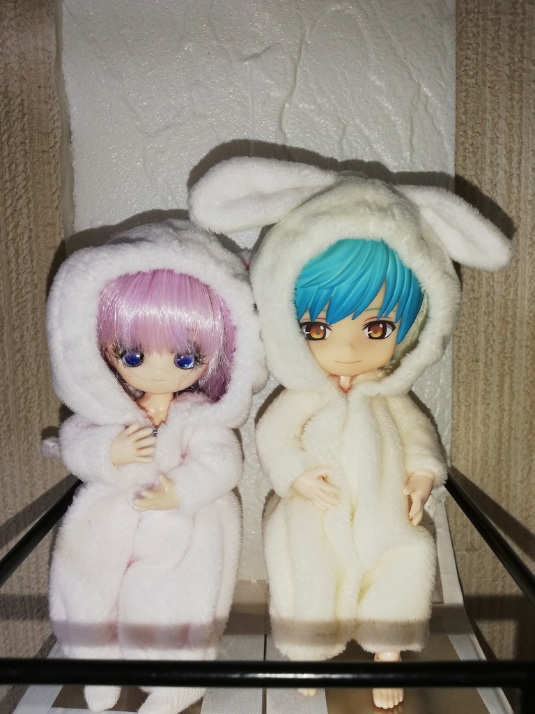 ふわうさパジャマ オビツ11 レギュラーカラー